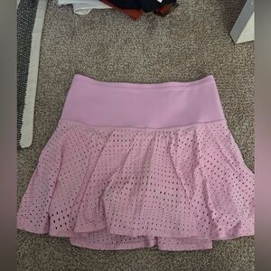 Athleta Pink mesh women’s skort